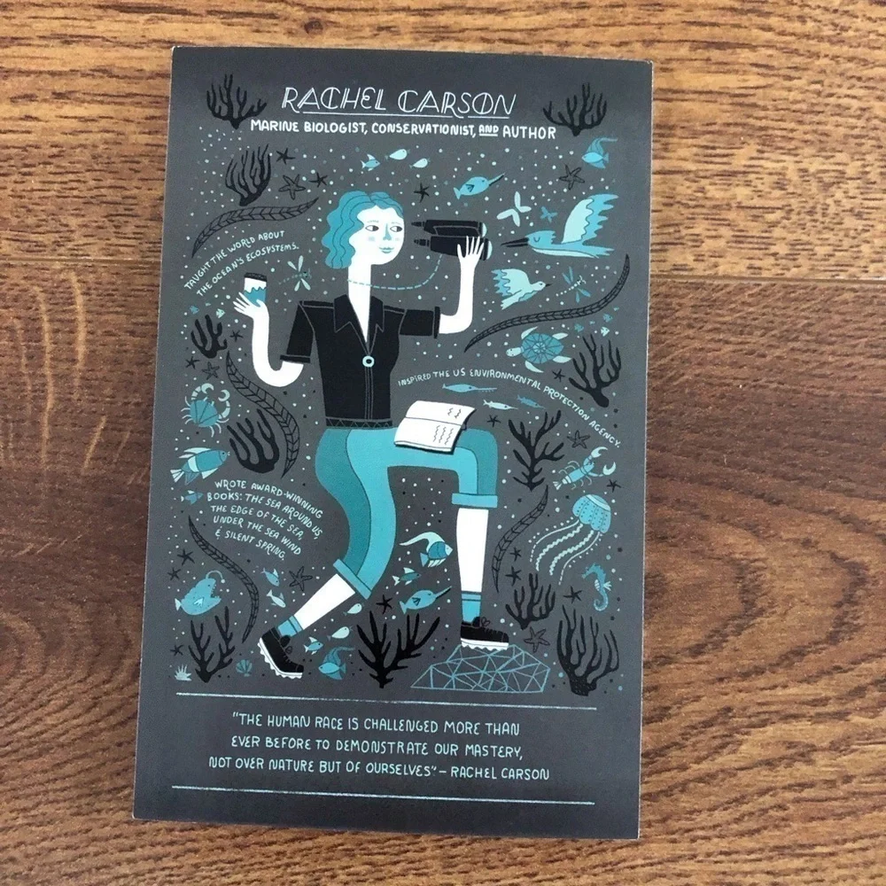 Women in Science by: Rachel Ignotofsky postcard set #5